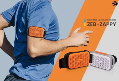ZEBRONICS Zappy Sporty Wearable Bluetooth Speaker ZEBRONICS Zappy Sporty Wearable Bluetooth Speaker